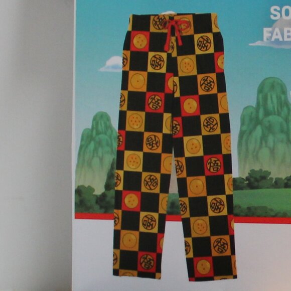 NWT  Men's 2XL 44 - 46 Dragonball Z Graphic Sleep Pants With Pockets - Picture 1 of 9